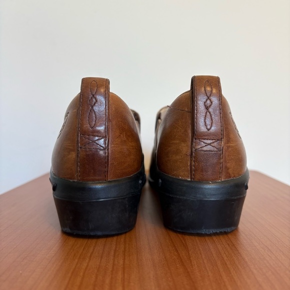 Ariat Brown Leather Western Paddock Clogs size 7 - Picture 2 of 9